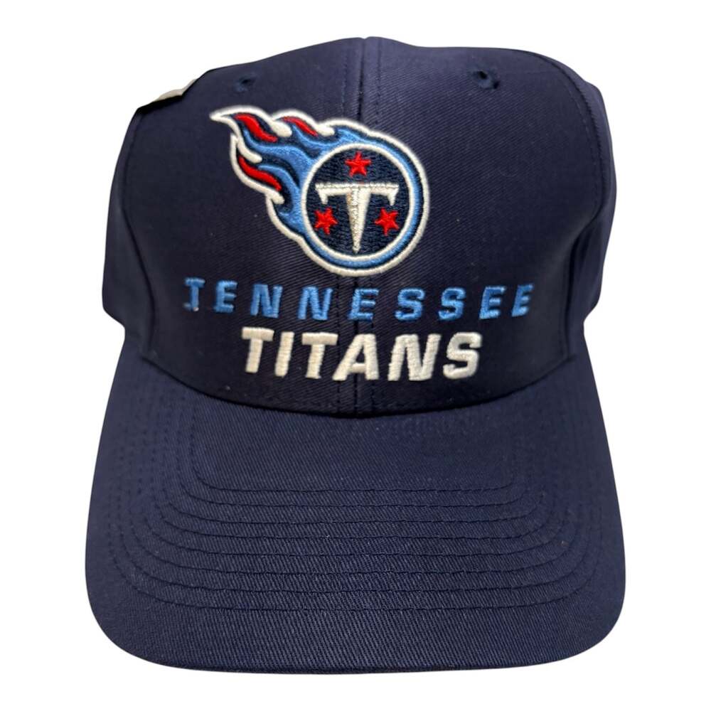 NFL Game Day Tennessee Titans Navy Blue Embroidered Baseball Cap Hat NWT